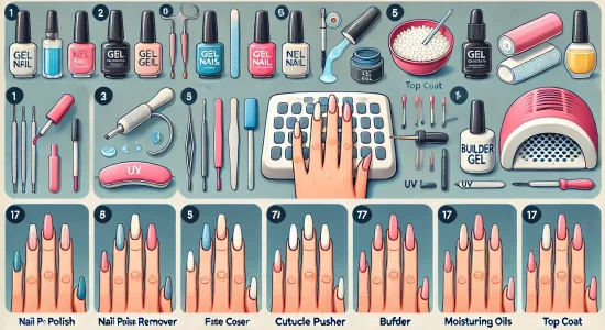 Технология наращивания ногтей гелем