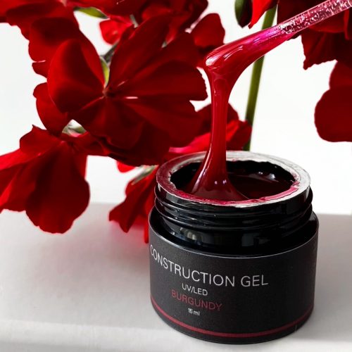 Гель для наращивания BURGUNDY, 15 мл