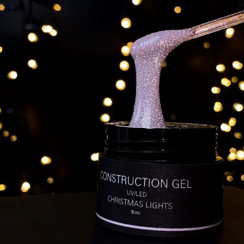 Гель для наращивания CHRISTMAS LIGHTS, 15 мл